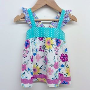 Matilda Jane Floral Imagination Tunic Size 2 NWT